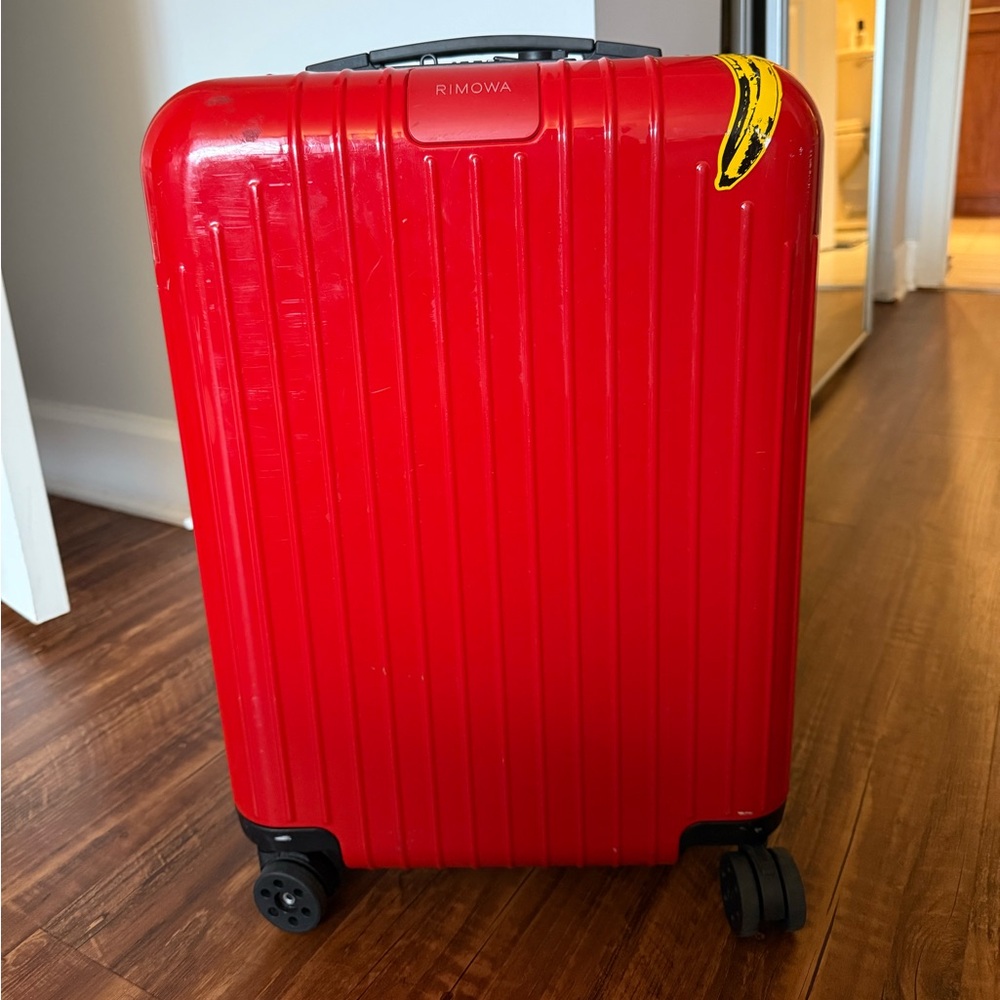 RIMOWA Scarlet Red Luggage